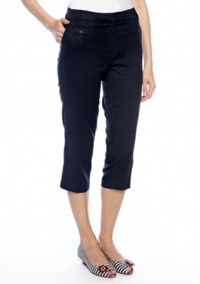 New Directions Coin Pocket Crop Pant