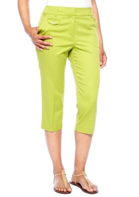 New Directions Petite Sateen Capris