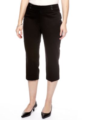 New Directions Petite Sateen Capri
