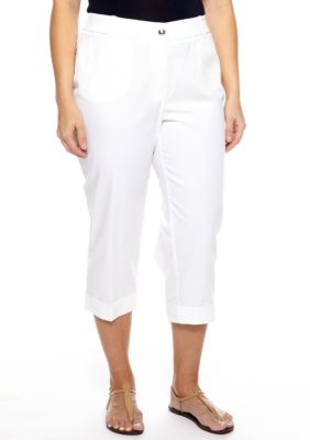 New Directions Plus Size Tummy Control Capri