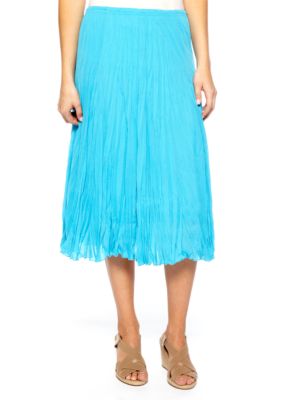 New Directions Crinkle Skirt