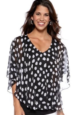 New Directions Two-Fer blouse