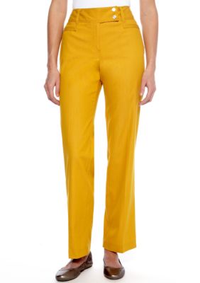 New Directions&reg; Double Snap Denim Pant