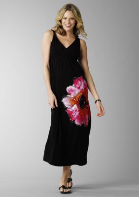 ND&reg; New Directions Surplice Maxi Dress