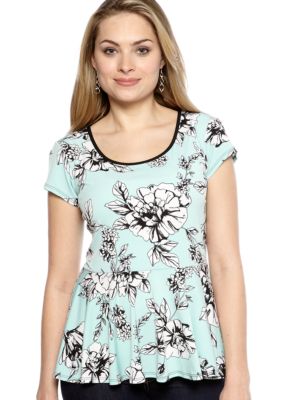 New Directions Peplum Top