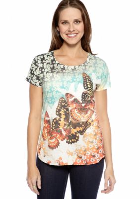 New Directions Butterfly Garden Tee