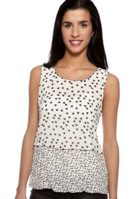 Sophie Max Print Sleeveless Blouse