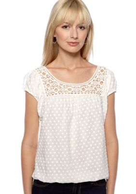 Sophie Max Blouson Top with Yoke
