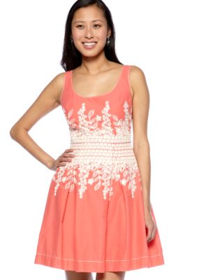 Sophie Max Embroidered Dress