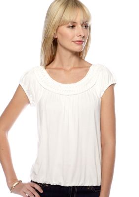 Sophie Max Jersey Blouson Top