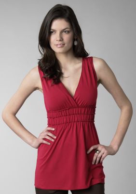 Sophie Max High Twist Sleeveless Surplice Top