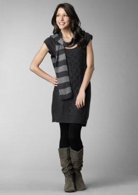 Red Camel&reg; Scarf Sweater Dress