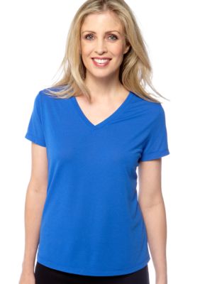 be inspired Short Sleeve V Neck Jersey Tee