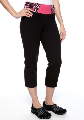 be inspired Capri with Colorblock Waist