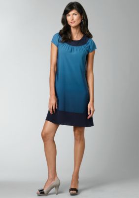 Kristin Davis Ombre Shift Dress