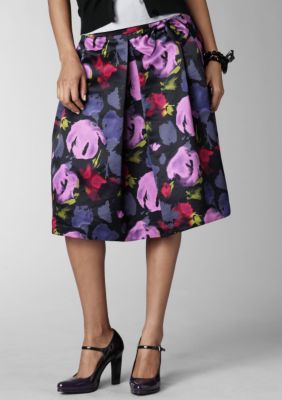 Kristin Davis&nbsp;Printed Full Bow Skirt