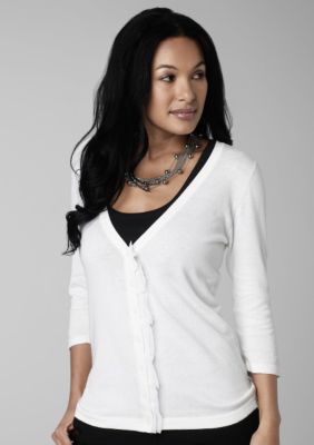 Kristin Davis Fashion V-Neck Cardigan