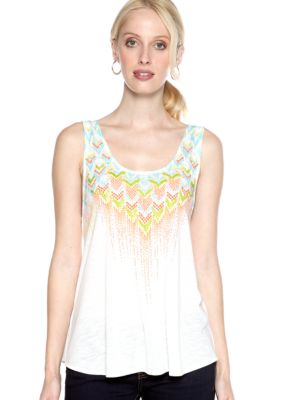 Miss Me Sportswear Mesh Back Neon Tank