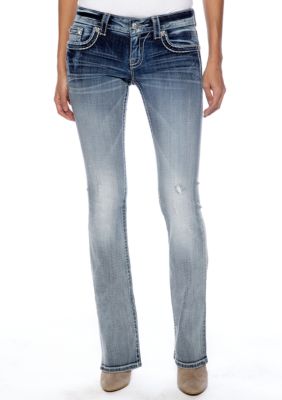 Miss Me Cross Pocket Bootcut Jean