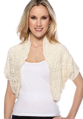 MM COUTURE by Miss Me Lace Shrug