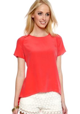 MM COUTURE by Miss Me Open Back Blouse