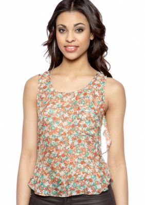 BCBGeneration Printed Flutter Tank