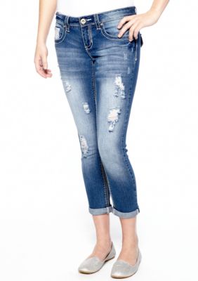 Red Camel Destructed Capri