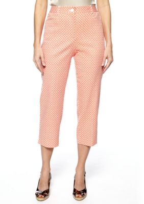 Kim Rogers L-Pocket Printed Capri