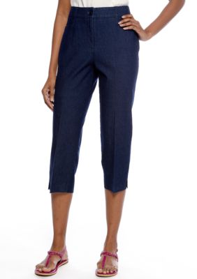 Kim Rogers L-Pocket Denim Capri