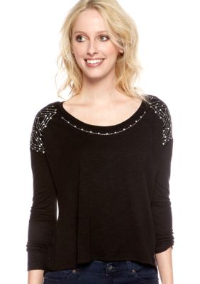 Threads 4 Thought Stina Embellished Knit Top