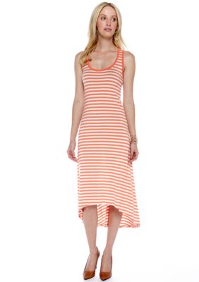 Threads 4 Thought Tia Stripe Racerback Hi Lo Dress
