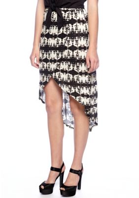 Living Doll Printed Knit Tulip Skirt