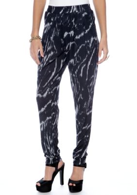 Living Doll Soft Knit Printed Pant