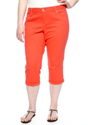 Zana-Di Jeans Plus Size Colored Crop