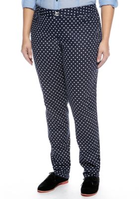 Zana-Di Jeans Plus Size Dot Skinny Denim