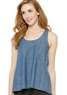 Jack by BB Dakota Chambray Tank