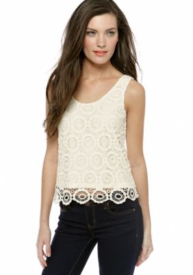 Jack by BB Dakota Crochet Tank