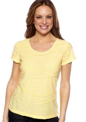 Kim Rogers Petite Pucker Tee