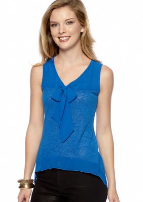 Jessica Simpson Moorea Neck Tie Tank