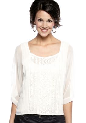 Jessica Simpson Oleander Boxy Blouse