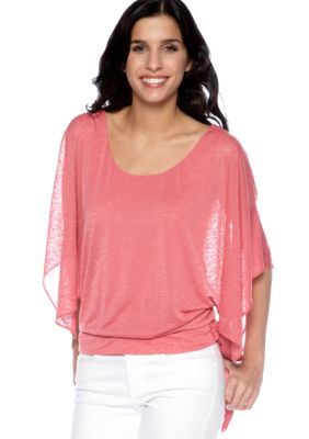 Jessica Simpson Burnout Kimono Sleeve Top