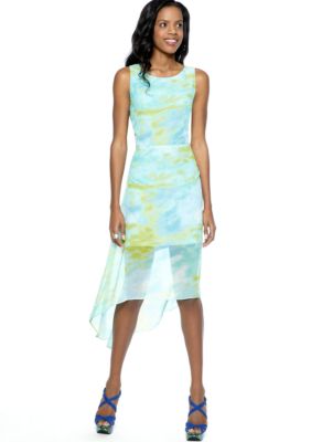 Jessica Simpson Open Back Fog Dress