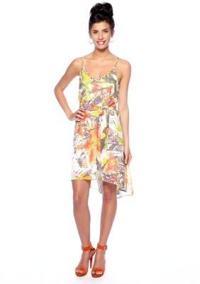 Jessica Simpson Pretoria Smocked Dress With Braid Detail