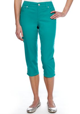New Directions&reg; Weekend Snap Jean Crop