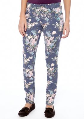 Celebrity Pink Floral Printed Skinny Jean