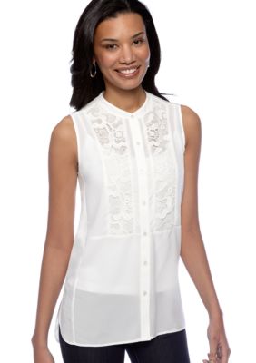 Bobeau Crochet Front Tank