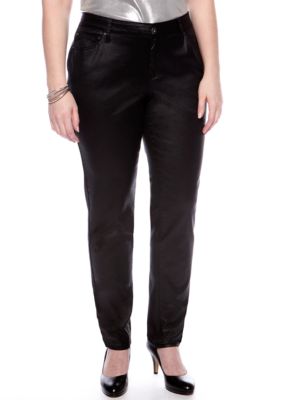 ZCO Jeans Plus Size Coated Skinny Denim