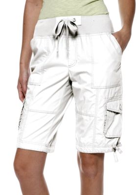 Calvin Klein Performance Rib Waistband Bermuda Cargo Short