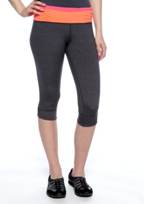 Calvin Klein Performance Harmony Shirred Crop Legging