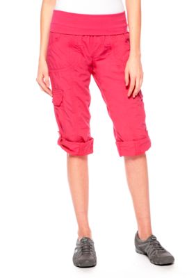 Calvin Klein Performance Roll Waist Crop Cargo